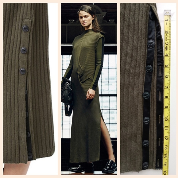 *free ship*  RAG & BONE, Sleeveless Sweater dress, "Dale" dress - Picture 5 of 7